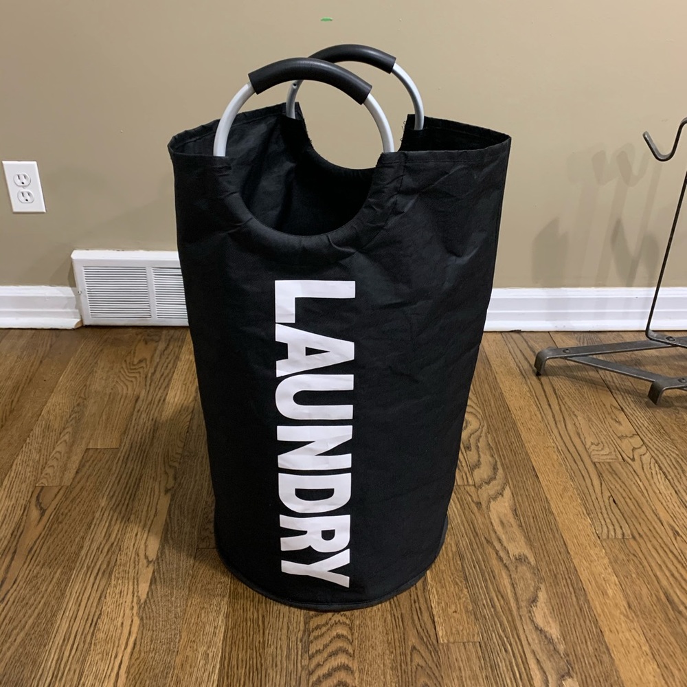 Black Laundry Basket
